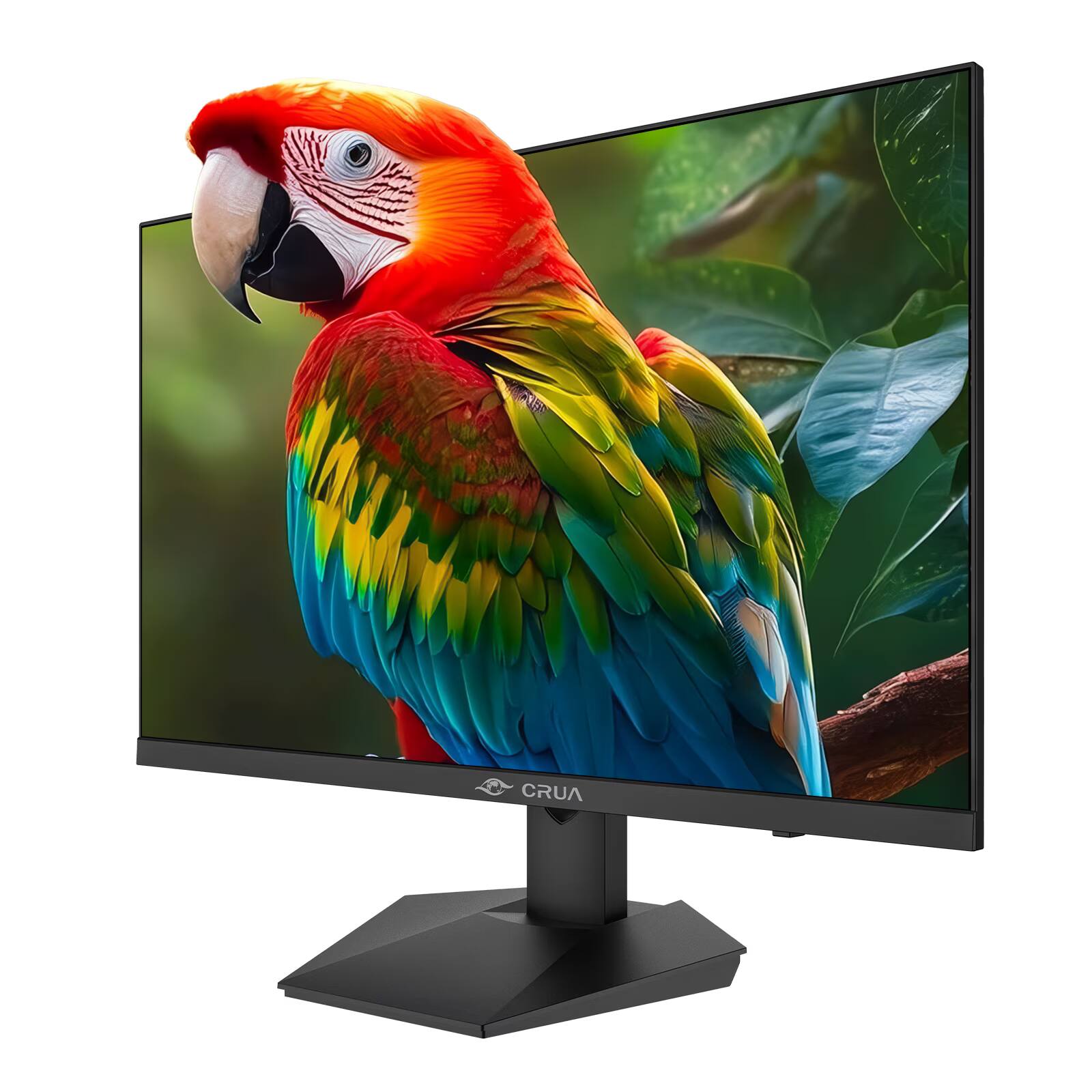 Left. CRUA - 27" 4K UHD Monitor, IPS Flat Panel, 3840×2160,Computer Monitor 120% SRGB, FreeSync ,HDMI & DP Ports, , HDR, Wall Mountab.