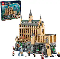 LEGO - Harry Potter Hogwarts Castle: The Great Hall Building Toy 76435 - Front_Zoom
