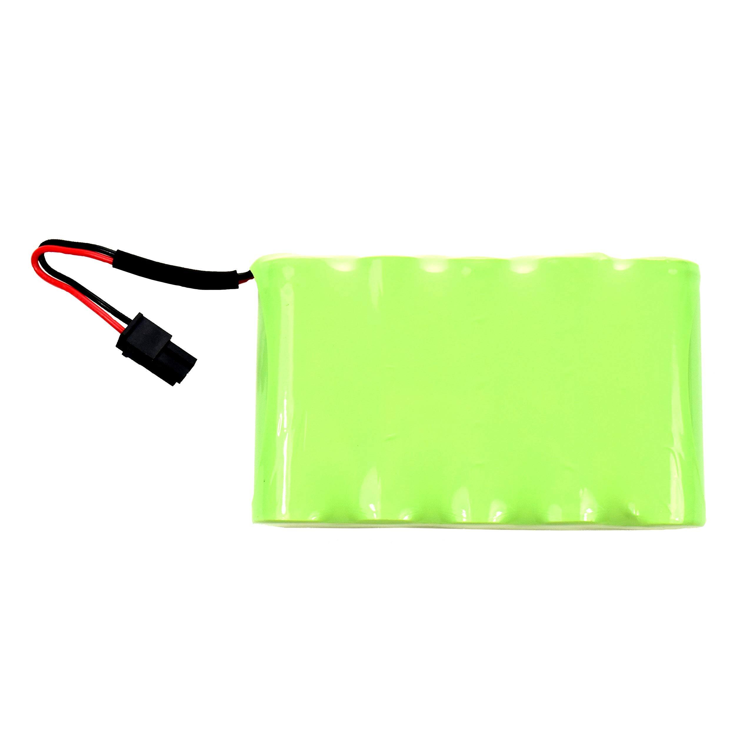 Angle. HQRP - Backup Battery 6 V 2100 mAh NiMH for GE Interlogix Simon Xti XTi-5 Security Panel.