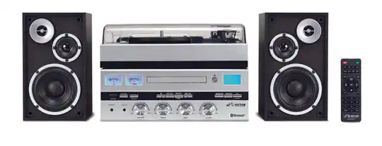 Front. Victor Audio - Victor Geneva Music Center - Silver.