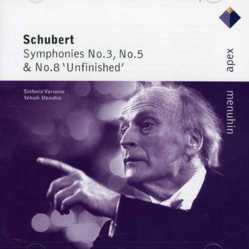 Yehudi Menuhin - Schubert: Sym Nos 3 / 5 & 8   - COMPACT DISCS [CD]