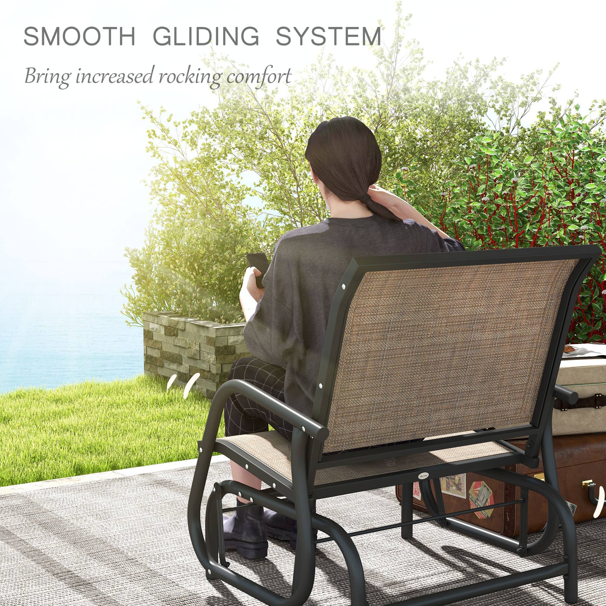 SMOOTH GLIDING SYSTEM
Bring increased rocking comfort
