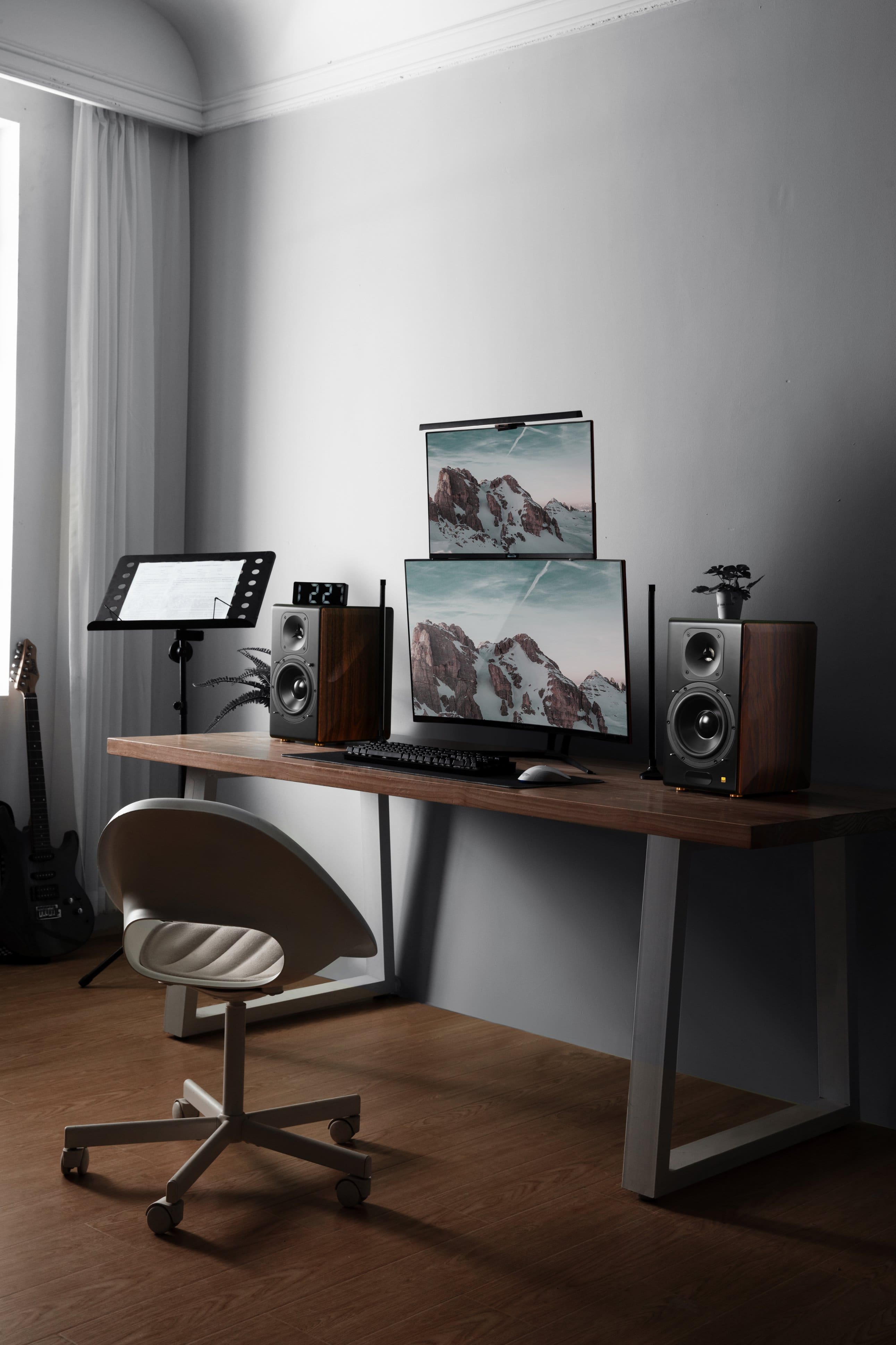 Back. Edifier - S3000MKII Audiophile Hi-Fi/Hi Res Active Bookshelf 2.0 Speakers, Computer Speakers - 256W - Bluetooth 5.0 HD - Brown.
