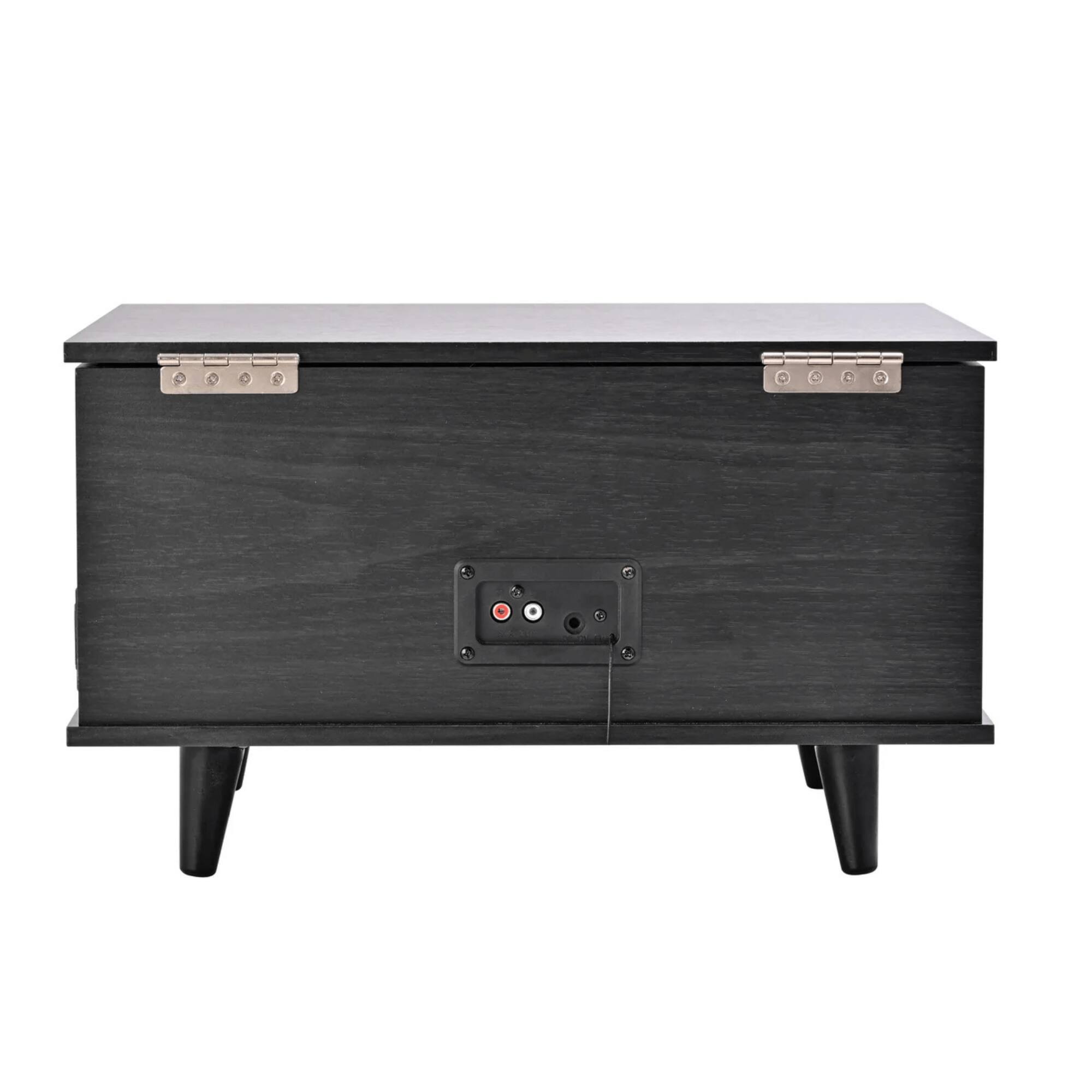 Back. Victor Audio - Monroe 8-in-1 Music Center - Graphite.