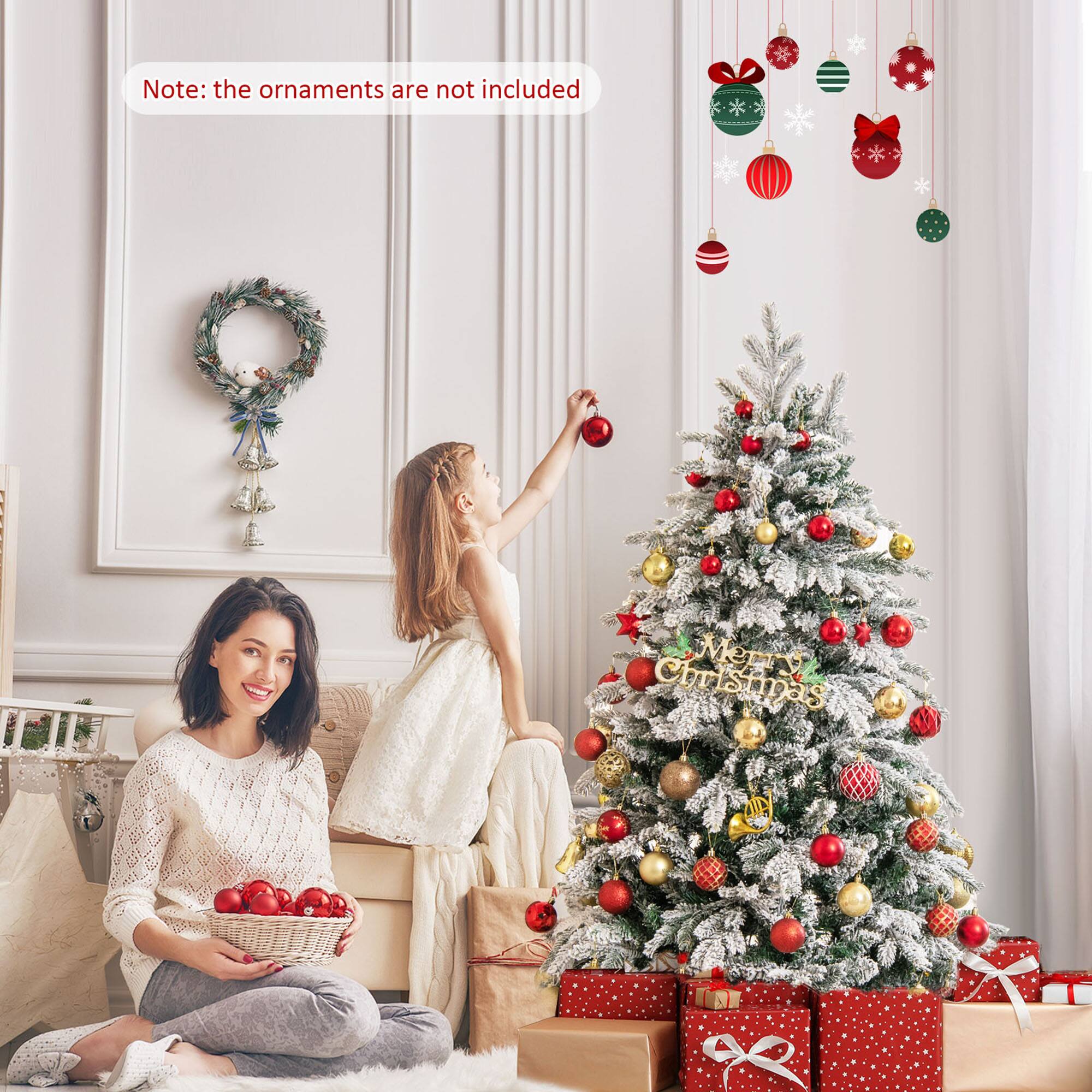 Note: the ornaments are not included