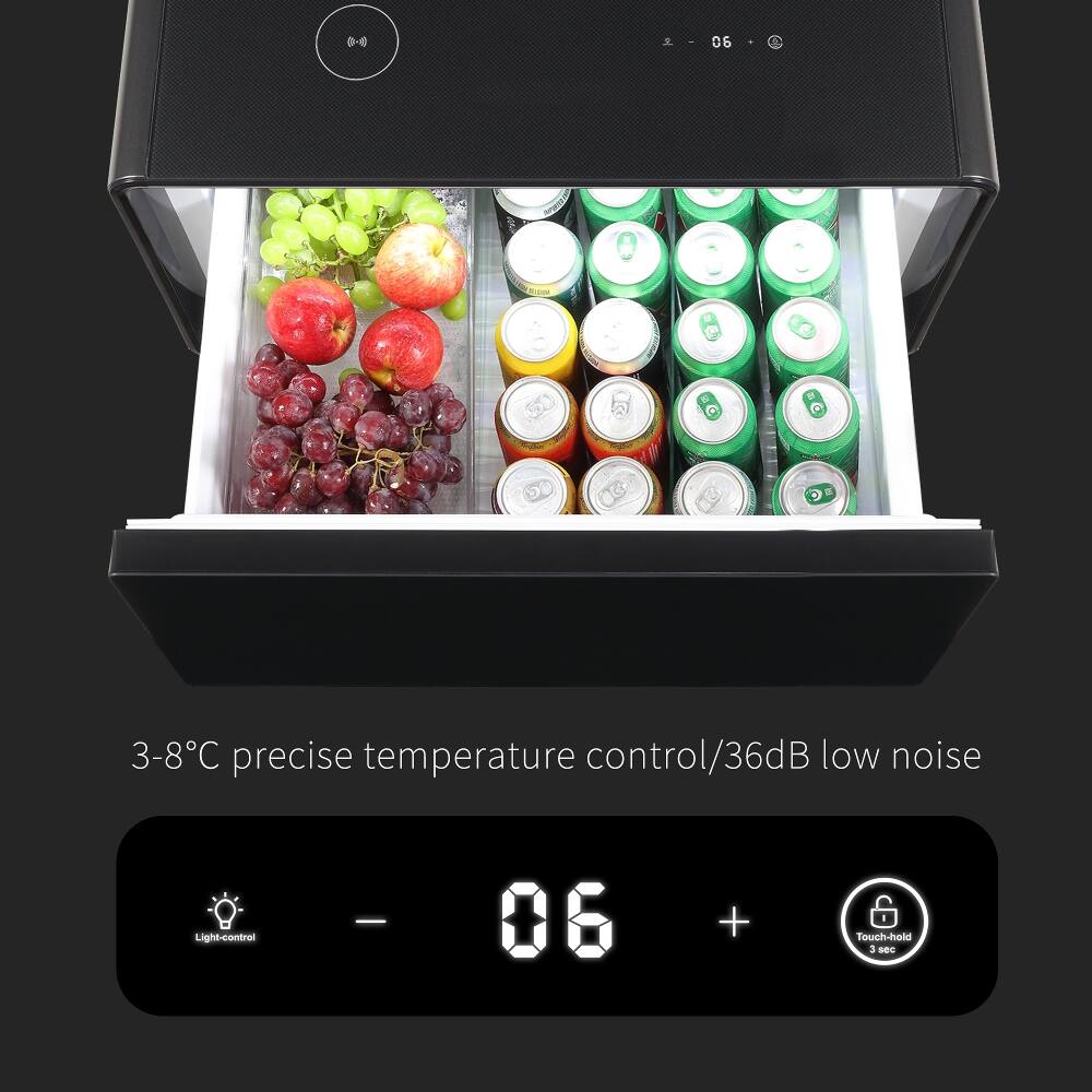 3-8°C precise temperature control/36dB low noise

Light-control

Touch-hold 3 sec