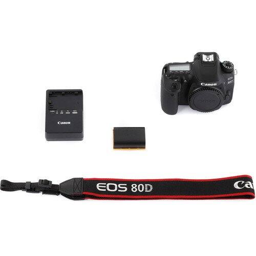Canon EOS 80D

Canon Battery

Canon SD Card

EOS 80D Strap