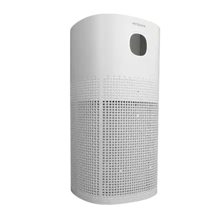 Front. Verapure - VP-300-WI Wifi Air Purifier - White.