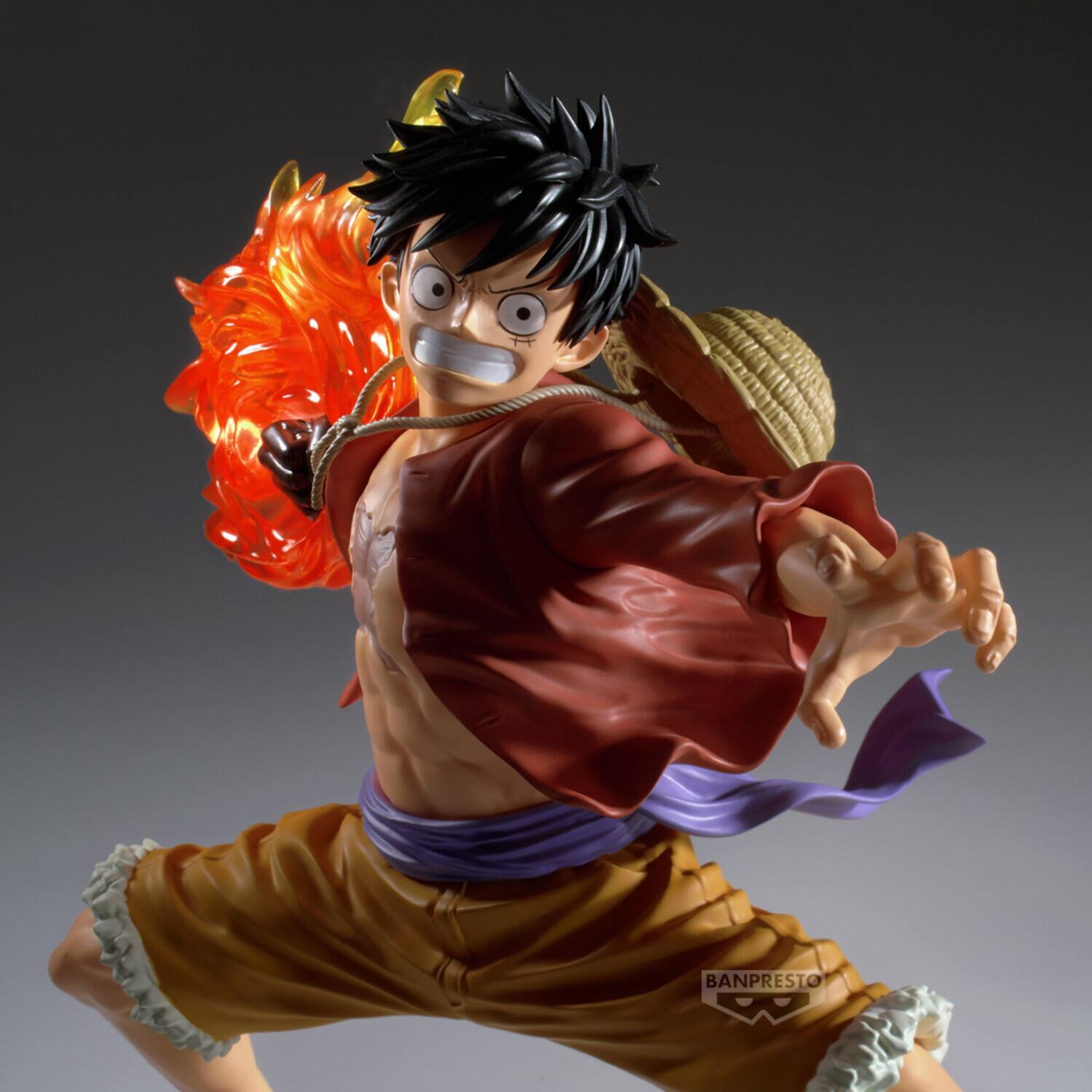 Alt View 4. PopMarket - Banpresto - One Piece - Maximatic Plus - Monkey D. Luffy II Statue   - COLLECTIBLES - Multicolor.