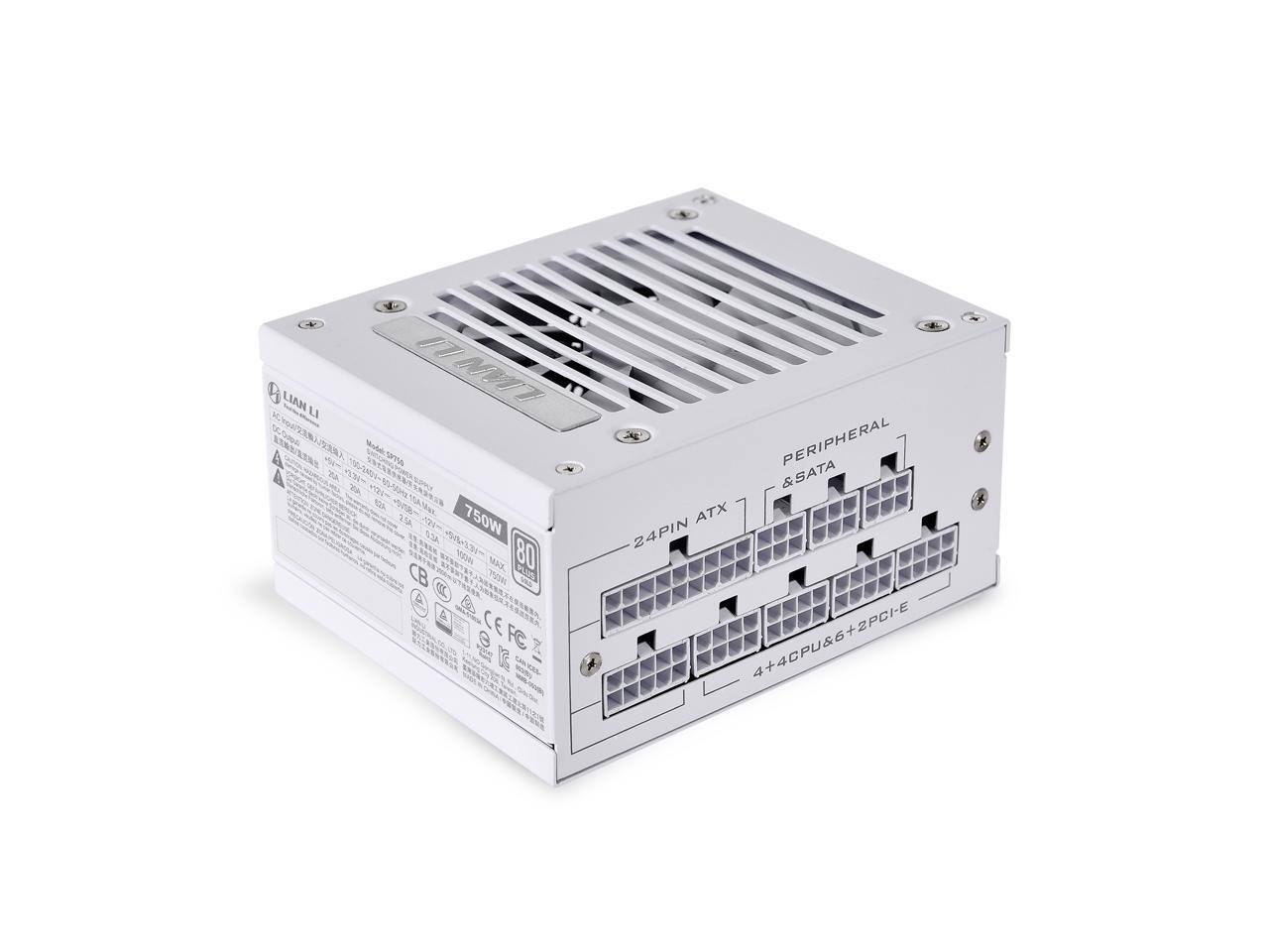 LIAN LI
Model: OPT50
750W
80 PLUS
24PIN ATX
4+4 CPU
6+2 PCI-E
PERIPHERAL & SATA
C & CEFC
FC