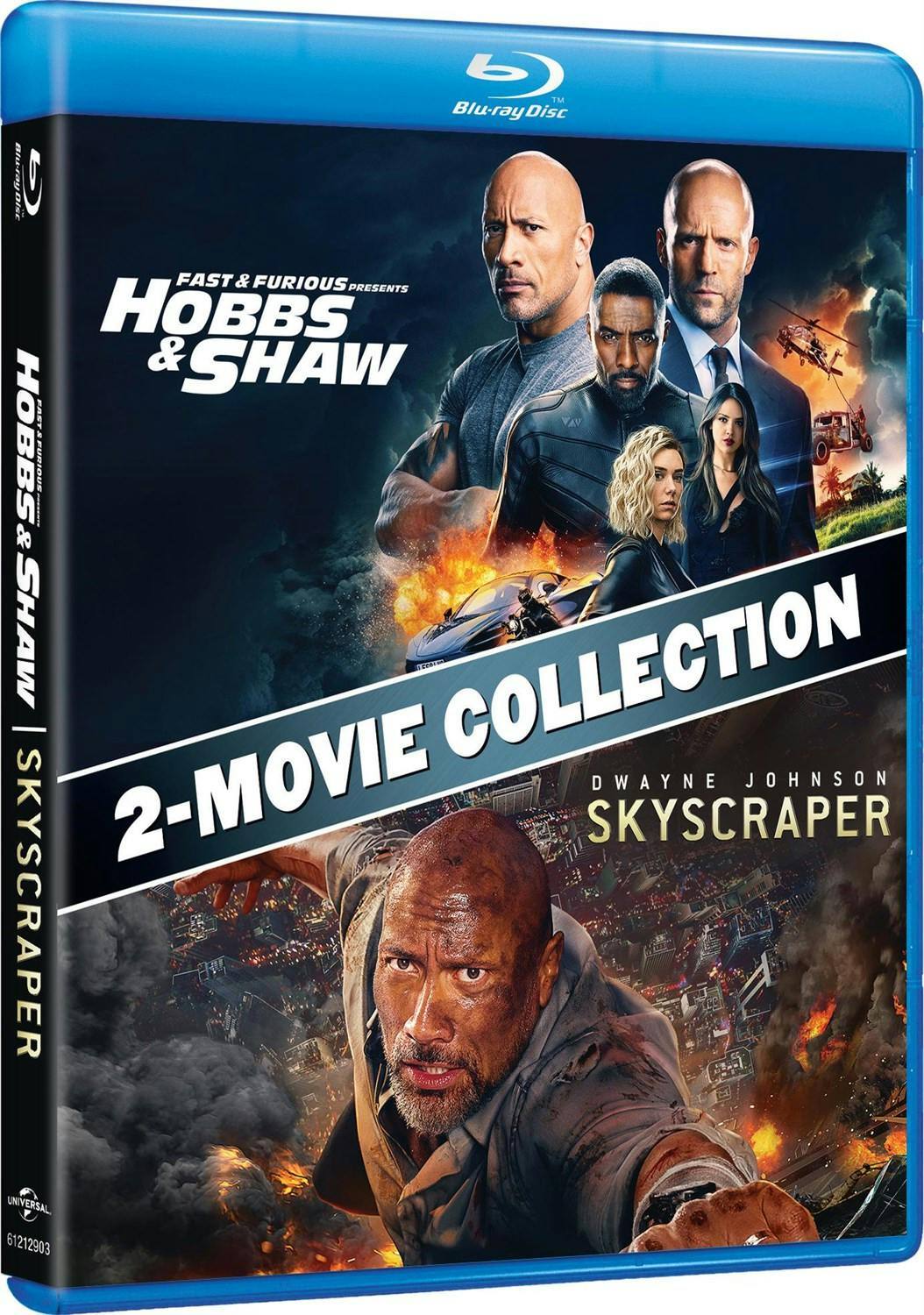 Angle. Fast & Furious Presents: Hobbs & Shaw/Skyscraper (Blu-ray Double Feature) [Blu-ray].