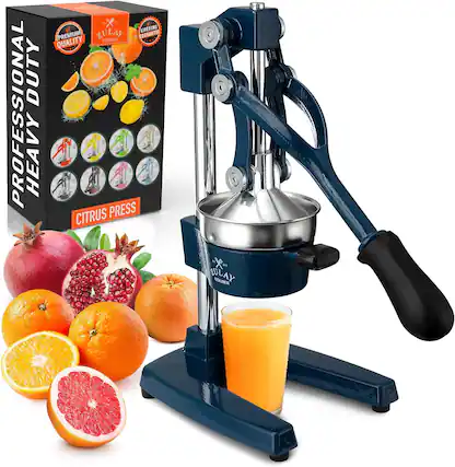 DUTY PROFESSIONAL HEAVY - x a RIFETIME PREMIUM ZULAY Z GUARANTEE QUALITY KITCHEN CITRUS PRESS y - WLAY UL AY KEXN
