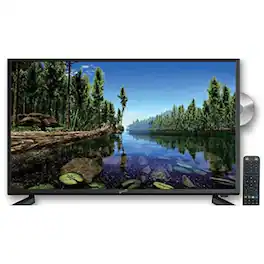 Supersonic - 32" Widescreen LED HDTV with DVD Player with HDMI Input