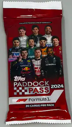 2024 Topps Paddock Pass Formula 1 Racing Jumbo Hanger Pack