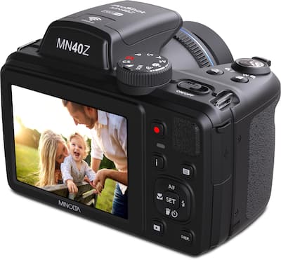 Minolta 20 Mega Píxeles Cámara Digital Wifi Con Zoom Óptico Minolta 20 Mega Píxeles Cámara Digital Wifi Con Zoom Óptico