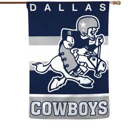 WinCraft - Dallas Cowboys 28" x 40" Retro Logo Single-Sided Vertical Banner - Multicolor