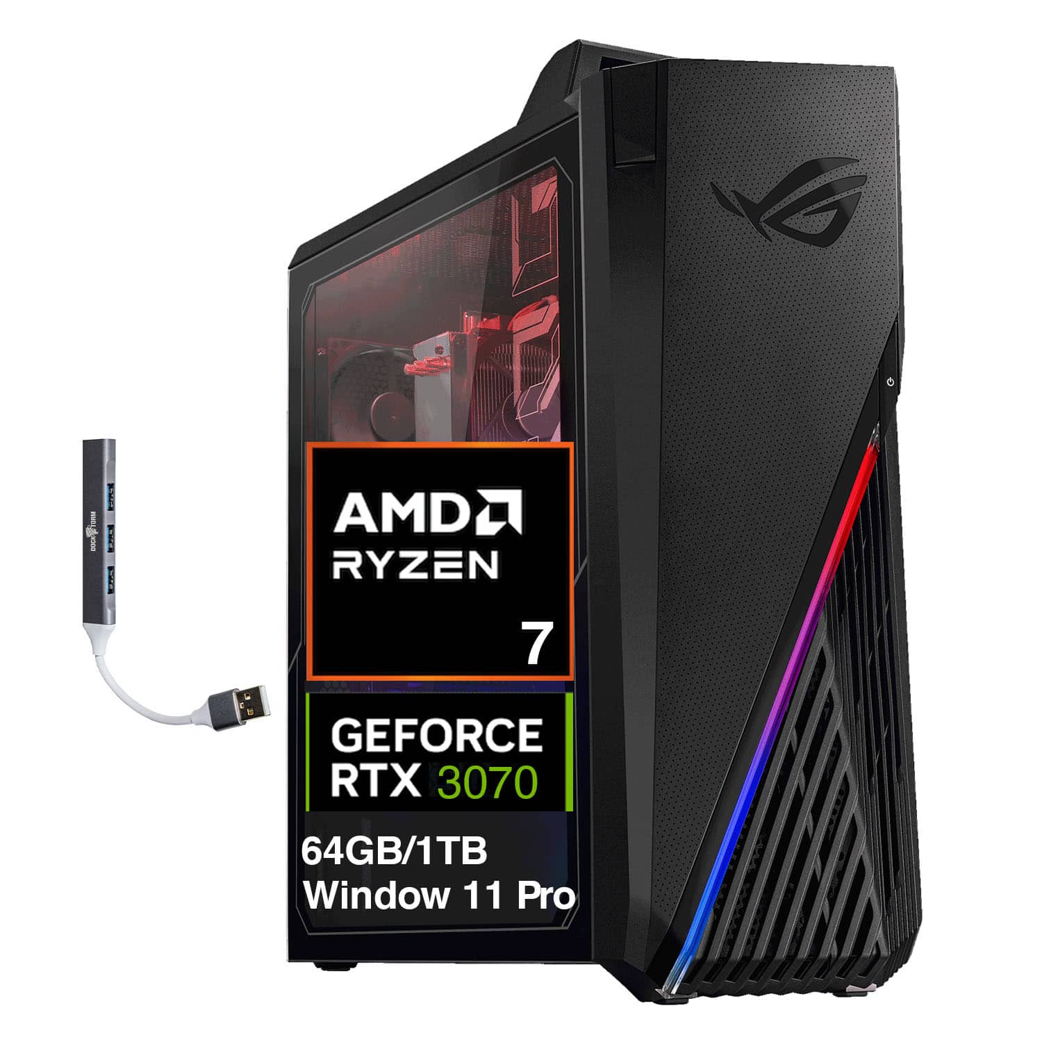 NVIDIA GeForce RTX 3070 and AMD Ryzen 7 Computers & Tablets - Best Buy