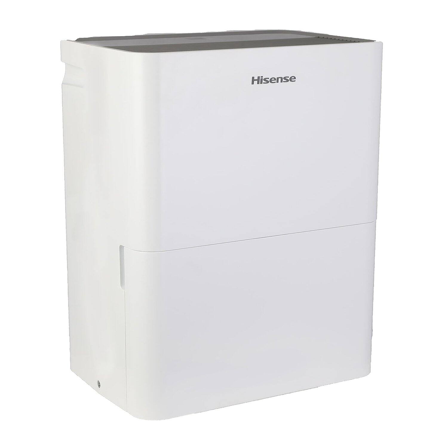 Alt View 5. Hisense - Hisense 35 Pint 3000 Sq. Ft. 8 quarts Bucket Capacity Compact Dehumidifier with Slide-Out Bucket - White.