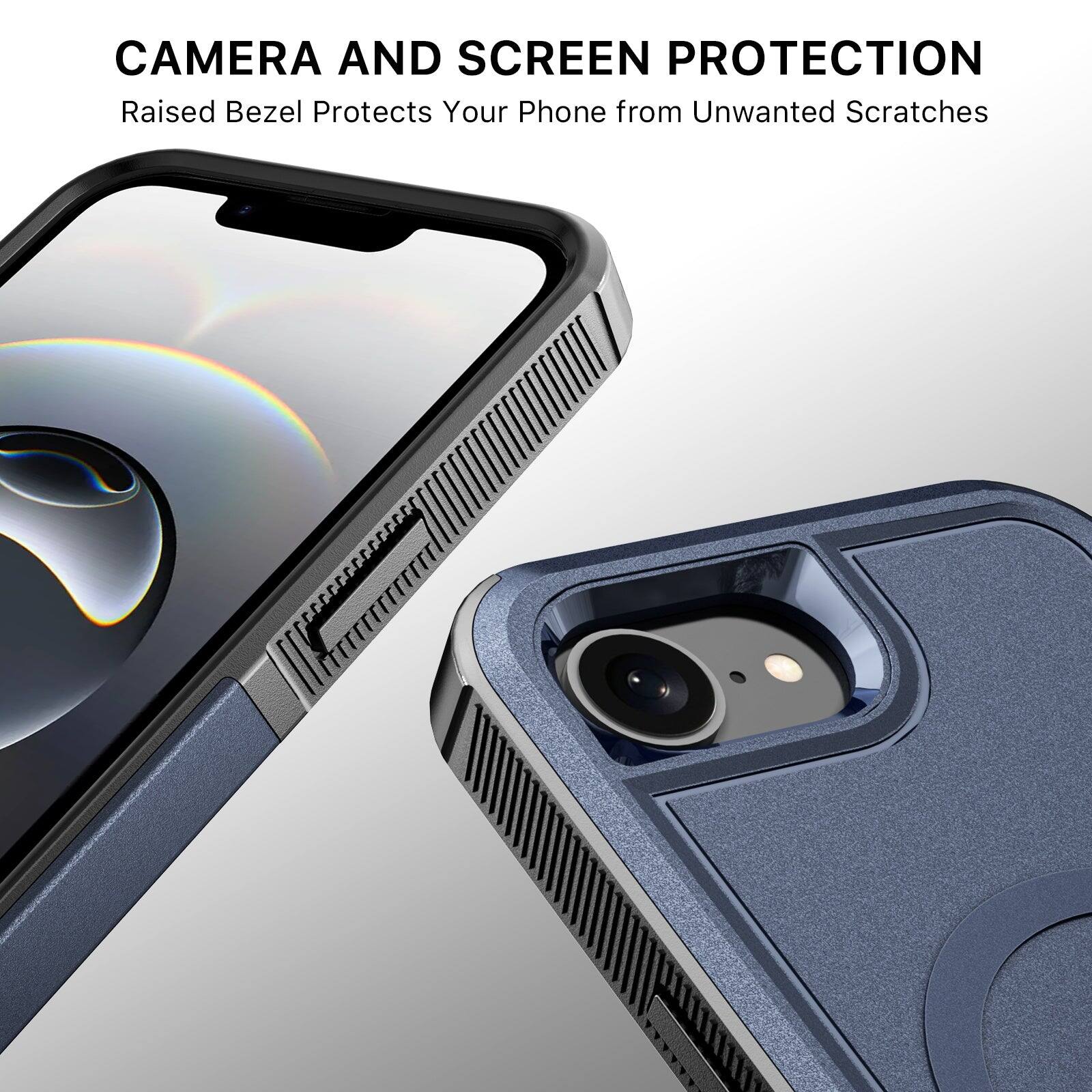 CAMERA AND SCREEN PROTECTION  
Raised Bezel Protects Your Phone from Unwanted Scratches