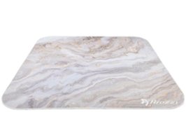 Arozzi Zona Quattro Floor Pad - White Marble - Front_Zoom