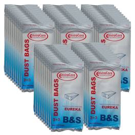 1 Case (50 Packages) Eureka B & S Allergy Canister Vacuum Bags + Filters by EnviroCare