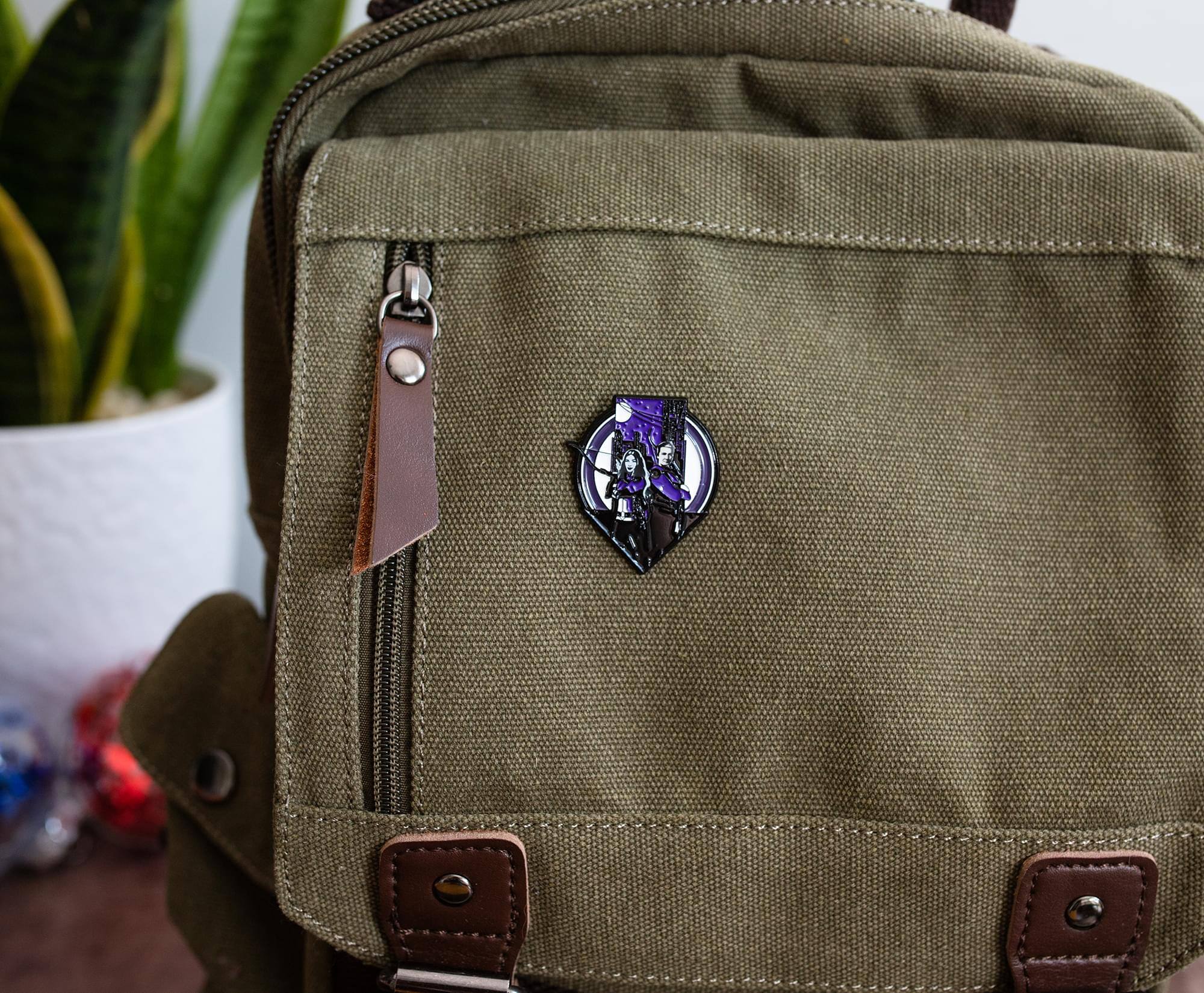 Alt View 4. SalesOne LLC - Marvel Studios Hawkeye Limited Edition Premiere Pin | Toynk Exclusive - Purple.