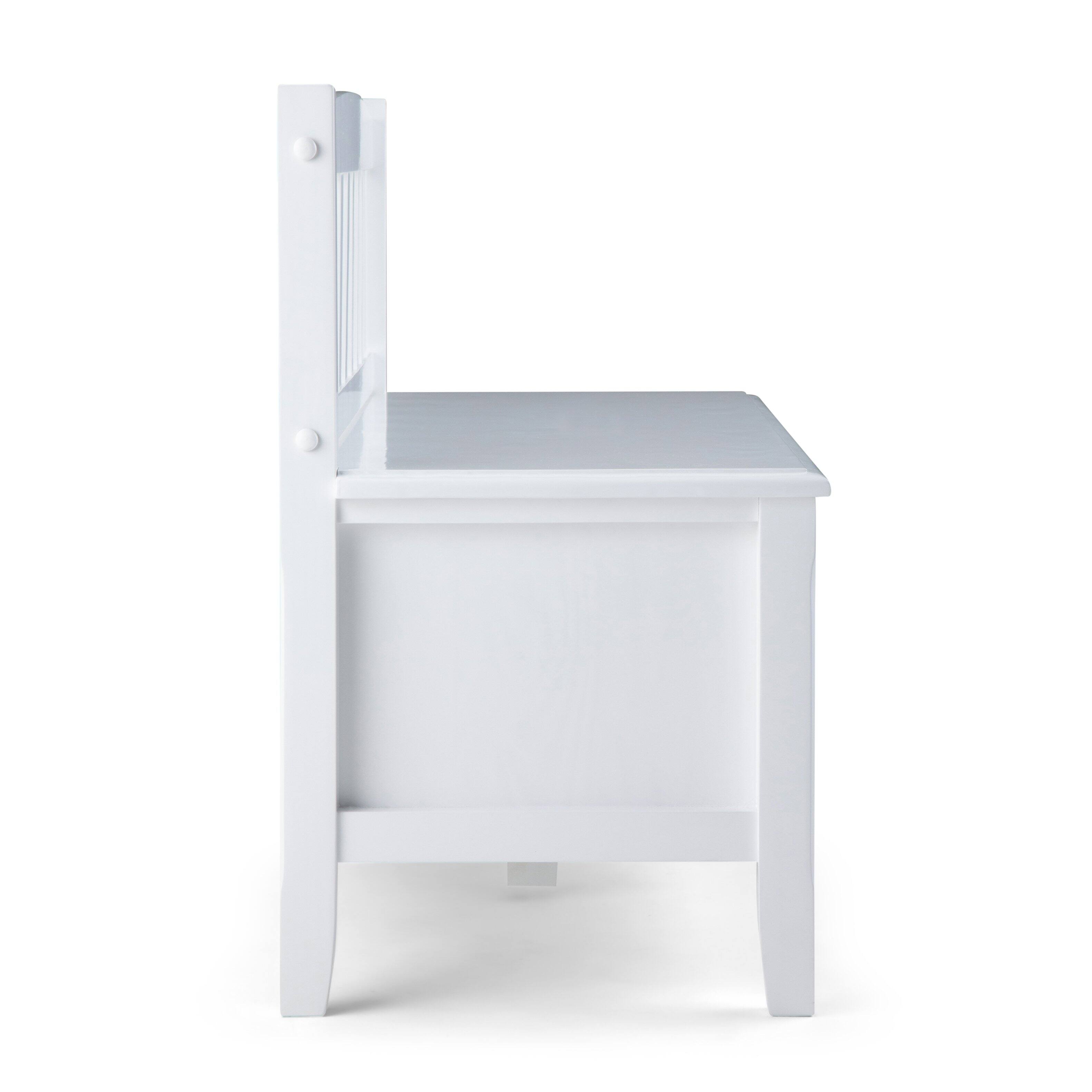 Alt View Zoom 17. Simpli Home - Burlington solid wood 42 inch Wide Transitional Entryway Storage Bench with Drawers - White.