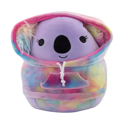 Front. Kellytoy - Squishmallow 12 Inch Hoodie Plush | Renate The Koala.
