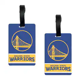 WinCraft - Golden State Warriors Luggage Tag 2-Pack - Multicolor