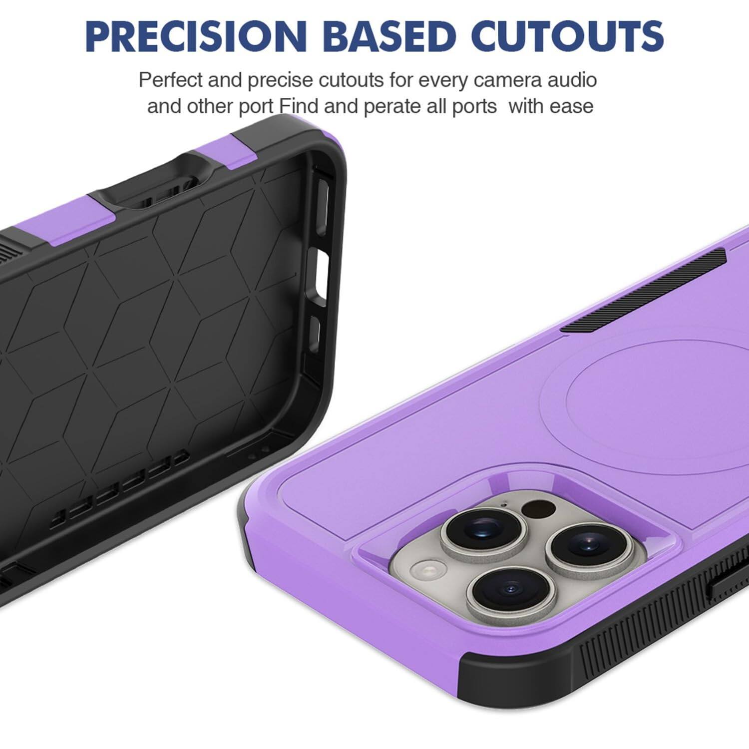 PRECISION BASED CUTOUTS  
Perfect and precise cutouts for every camera audio and other port. Find and operate all ports with ease