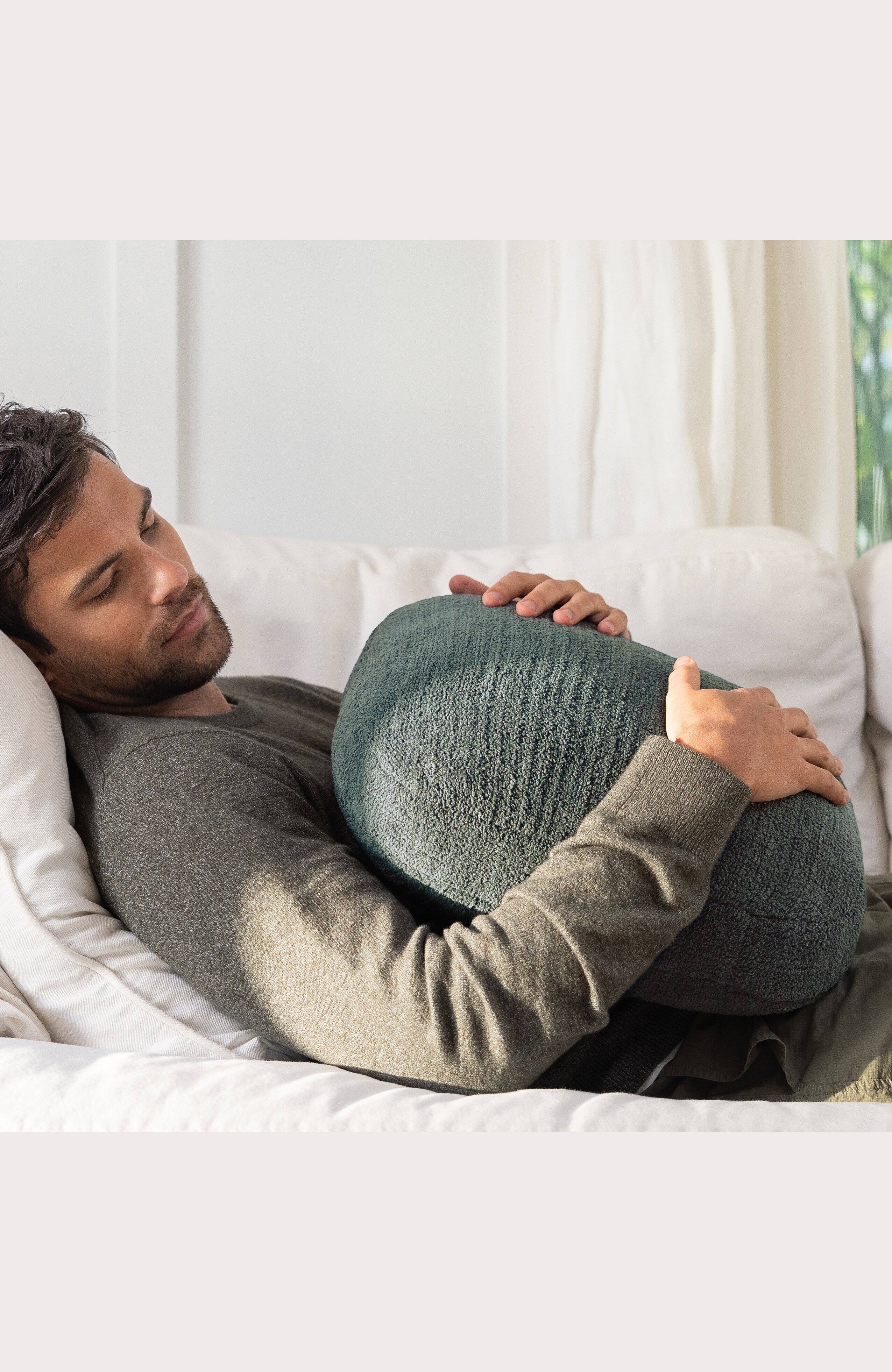 Alt View 3. Quiet Mind - The Original Weighted Pillow - Large - Agave Green.