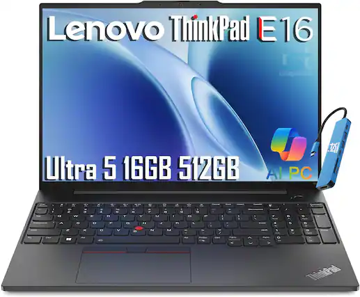Lenovo ThinkPad E16 It Computers Ultra 5 16GB 512GB AI PC