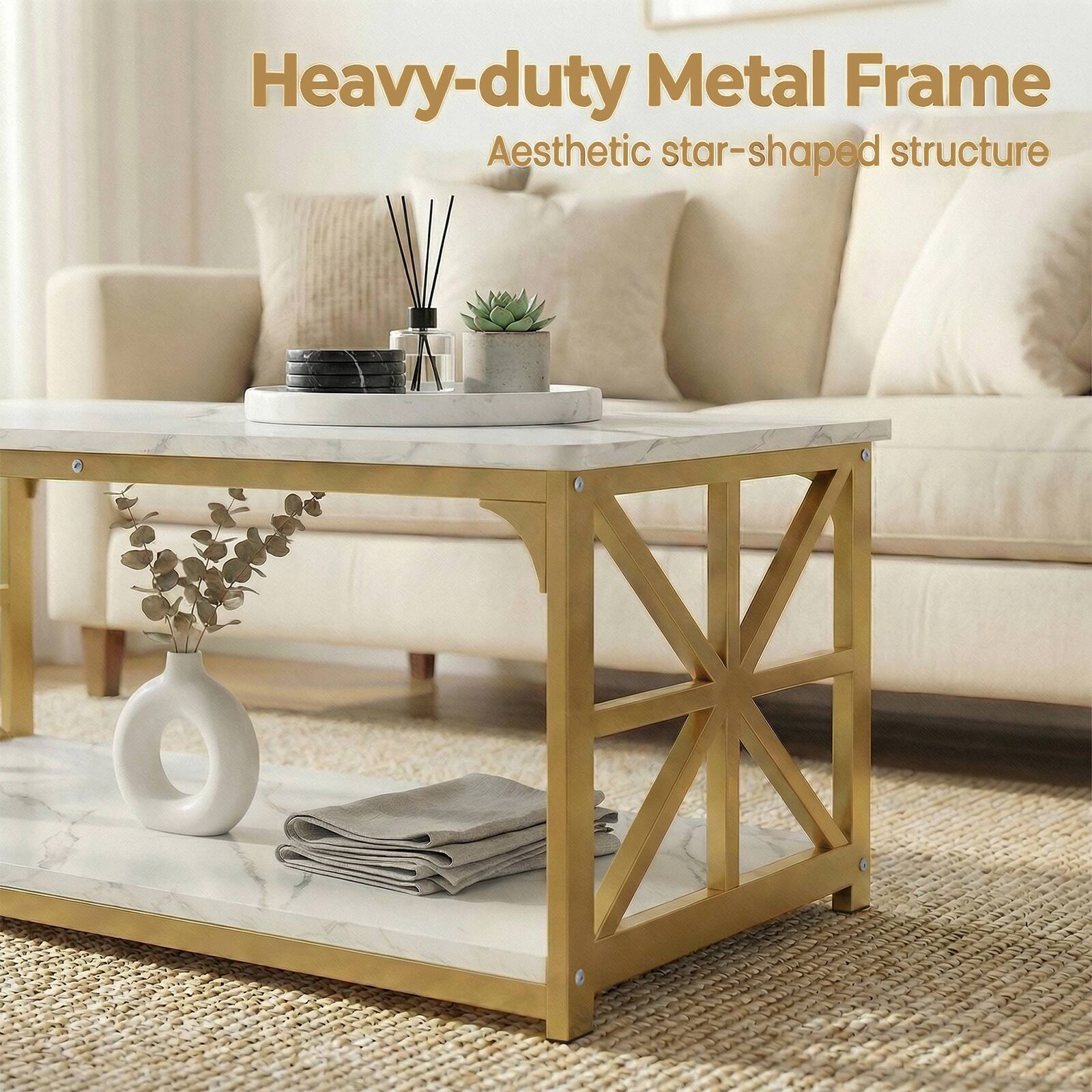Heavy-duty Metal Frame  
Aesthetic star-shaped structure