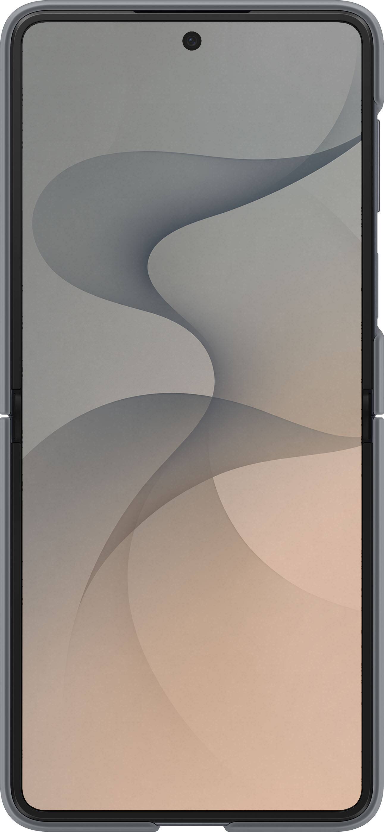 Alt View 2. Samsung - Galaxy Z Flip8 Silicone Ring Magnet Case - Graphite.