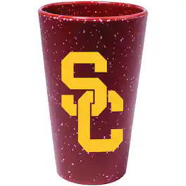 WinCraft - USC Trojans 16oz. Silicone Pint Glass - Multicolor