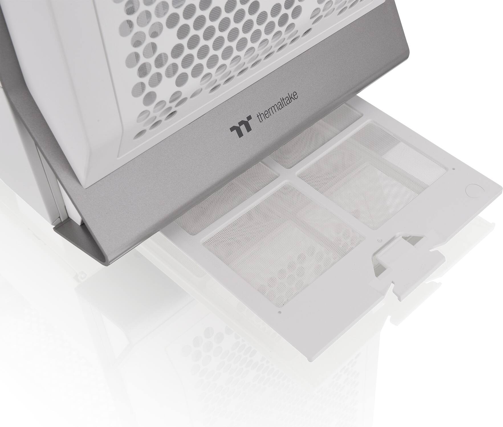 Alt View 23. Thermaltake - Ceres 300 TG ARGB Mid Tower Case - Snow.