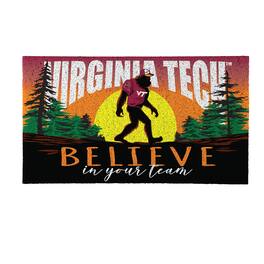 Evergreen Enterprises - Virginia Tech Hokies 28" x 16" Bigfoot Believe in Your Team Turf Door Mat - Multicolor