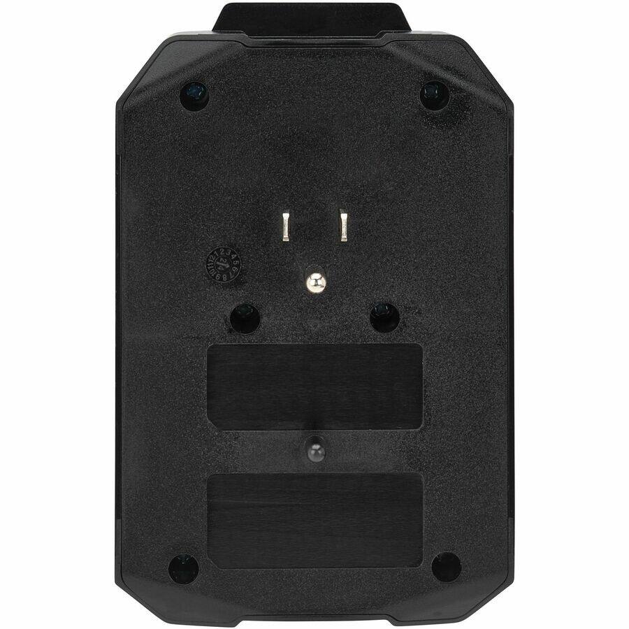Alt View 3. Tripp Lite - Tripp Lite series Protect It! SK62SL 6-Outlets Surge Suppressor/Protector - Phone, Tablet, Computer, Household - Black.