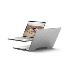Front. UAG - Microsoft Surface Laptop 13.8" 8th Edition/7th Edition Case - Hard Shell Scratch Resistant Transparent Protective Cover - Ice.