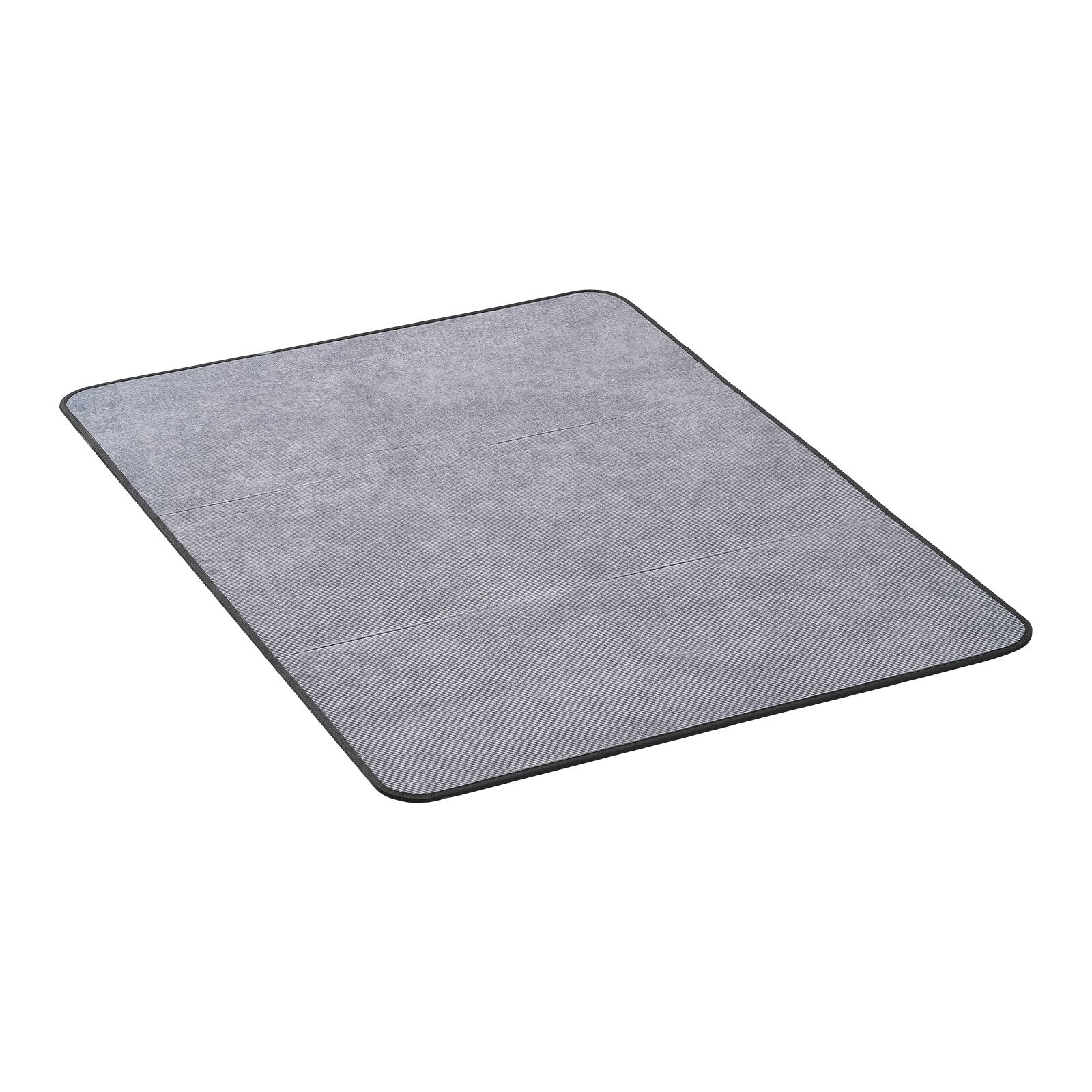 Front. VEVOR - Chair Mat, 36 x 48-inch Office Chair Mat for Hard Floors, Floor Protector for Rolling Chairs, Corduroy Surface, Non-Slip - Grey.