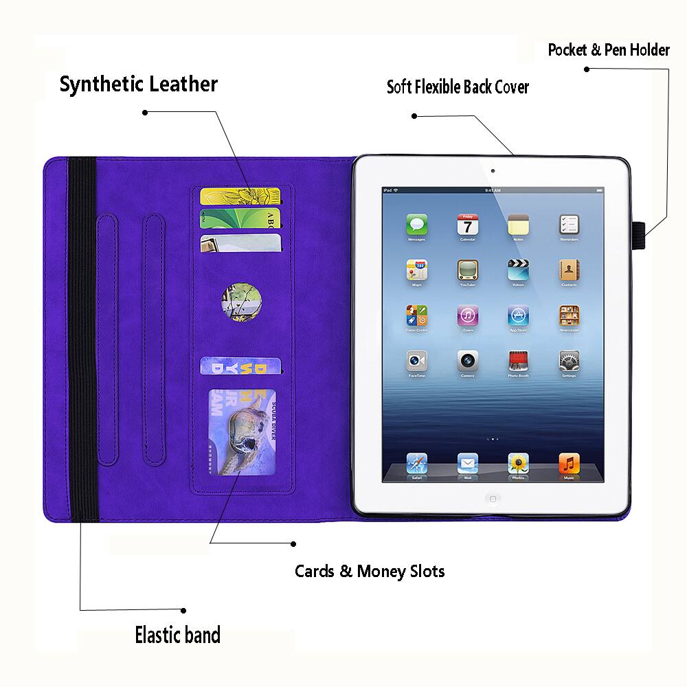 Pocket & Pen Holder Synthetic Leather Soft Flexible Back Cover

Cards & Money Slots

Elastic band