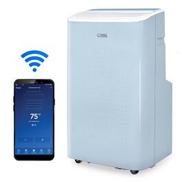 Commercial Cool - 6350 BTU Portable Air Conditioner - Blue