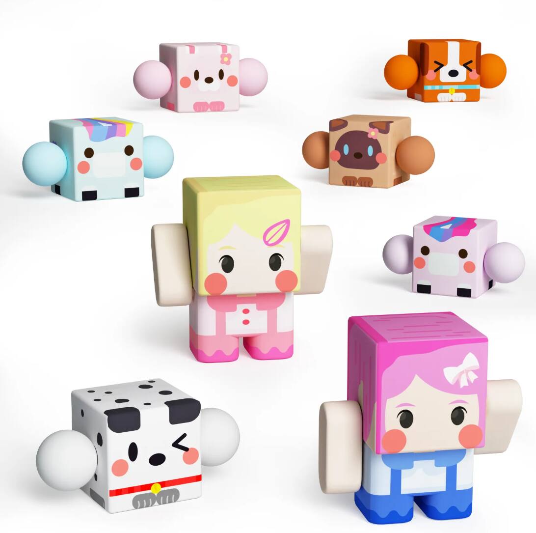 Angle. GobiDex - Magnetic Figures (Unicorn).