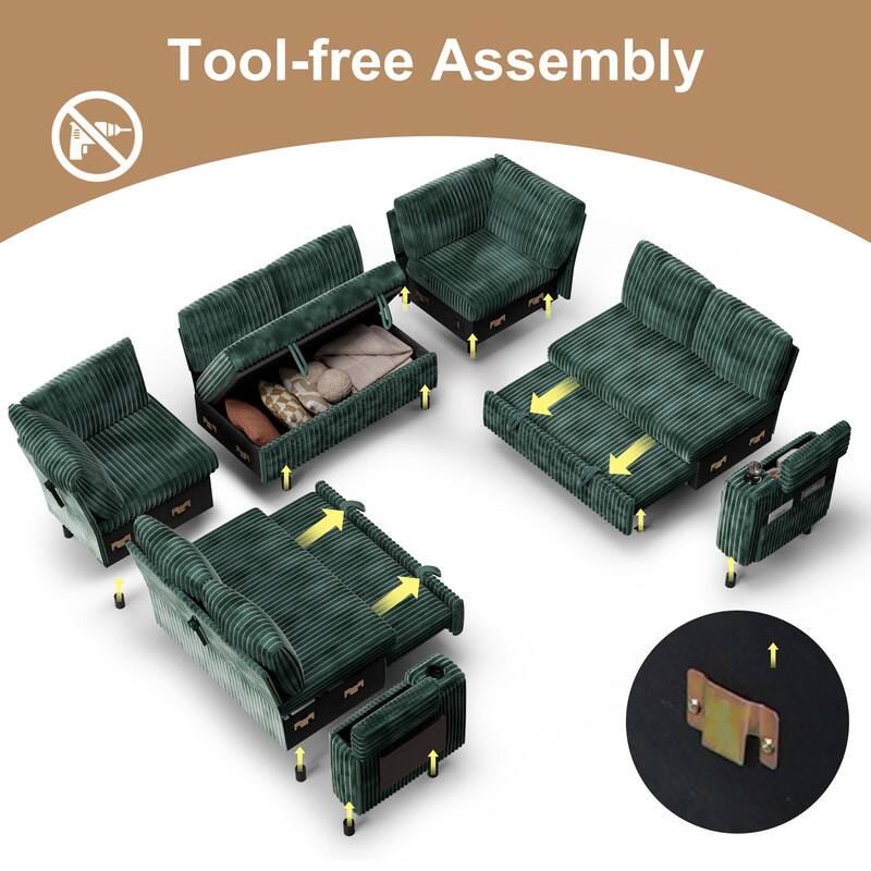 Tool-free Assembly
