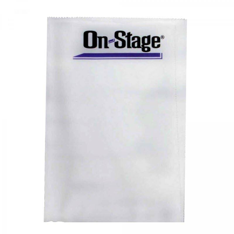 Alt View 5. On Stage Stands - OnStage Microfiber Cloth (MIC1000) - Black.