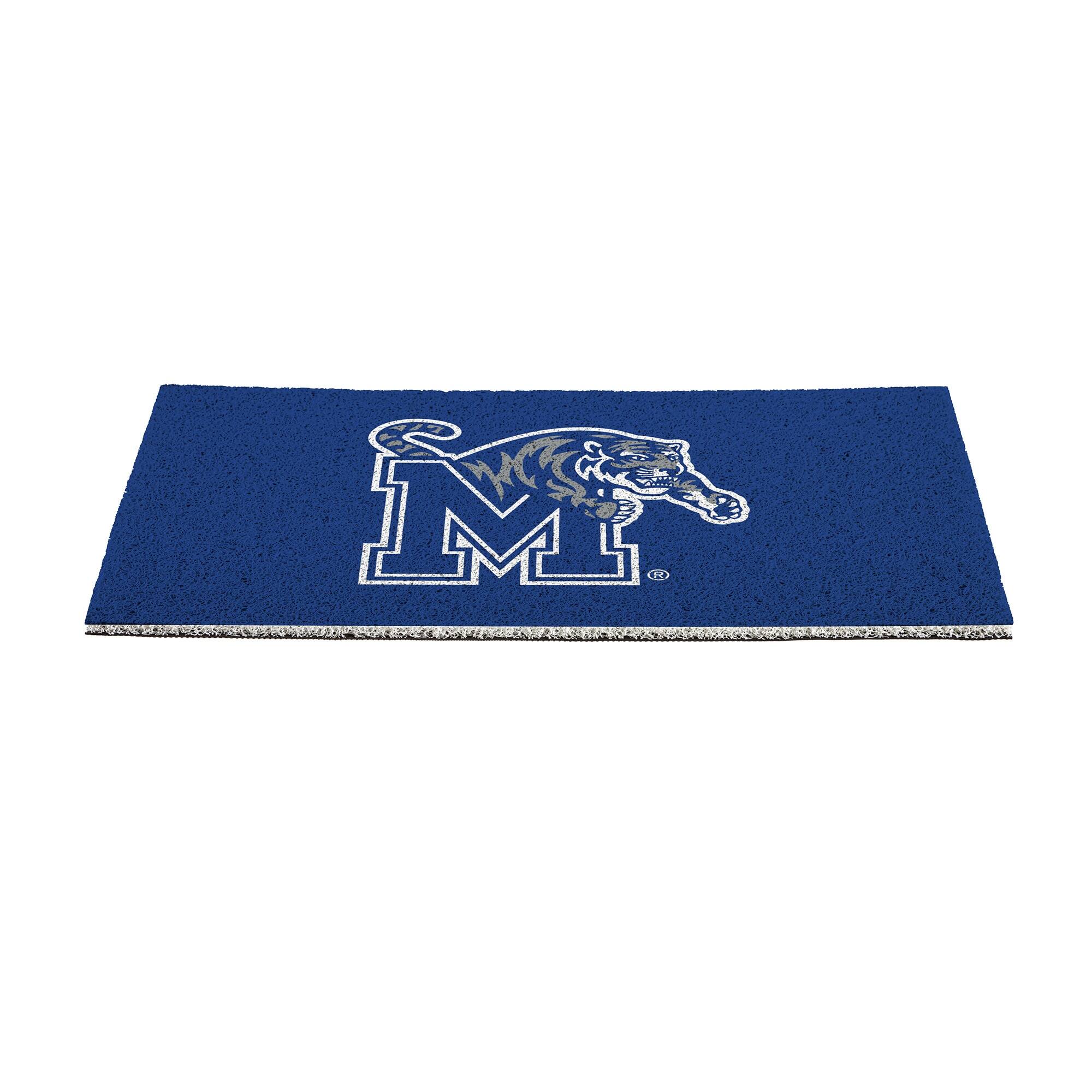 Alt View 1. Evergreen Enterprises - Memphis Tigers 16" x 28" Full Color Indoor/Outdoor Logo Turf Mat - Multicolor.