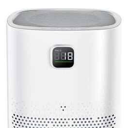 Loheer - Smart Air Purifier H13 HEPA Air Cleaner for Large Room 2018 Sq Ft with PM2.5 Monitor Touch Panel 23dB Sleep Mode