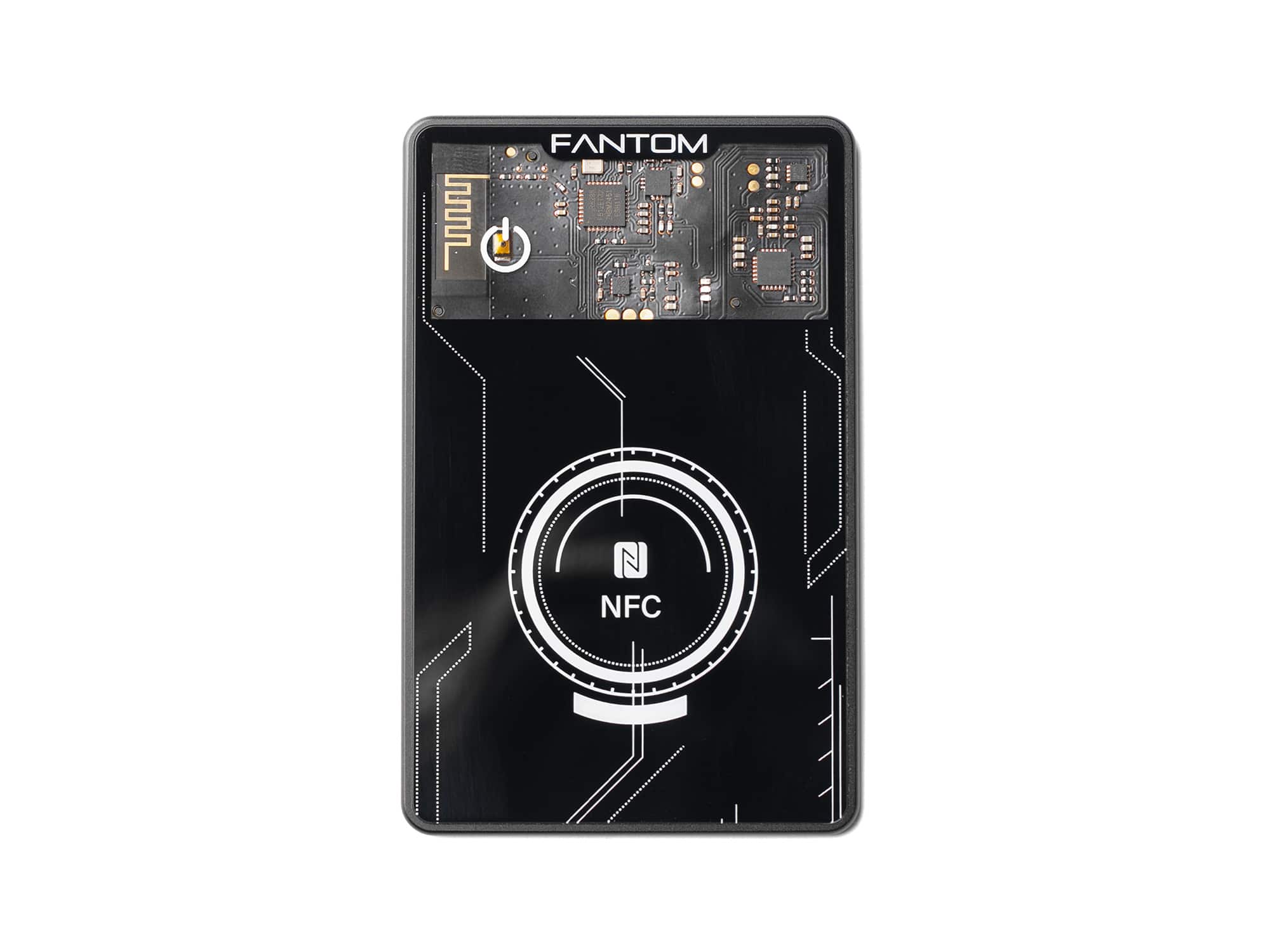 Fantom - Rechargeable Tracker Card - Black