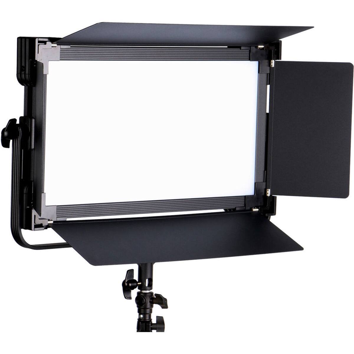 Alt View 2. CamelBak - Came-TV 1380 Bi-Color LED 2-Light Kit, Includes 2x 4-Way Barndoor, 2x Power Adapter, 2x DMX Cable, 2x AC Power Cord,.