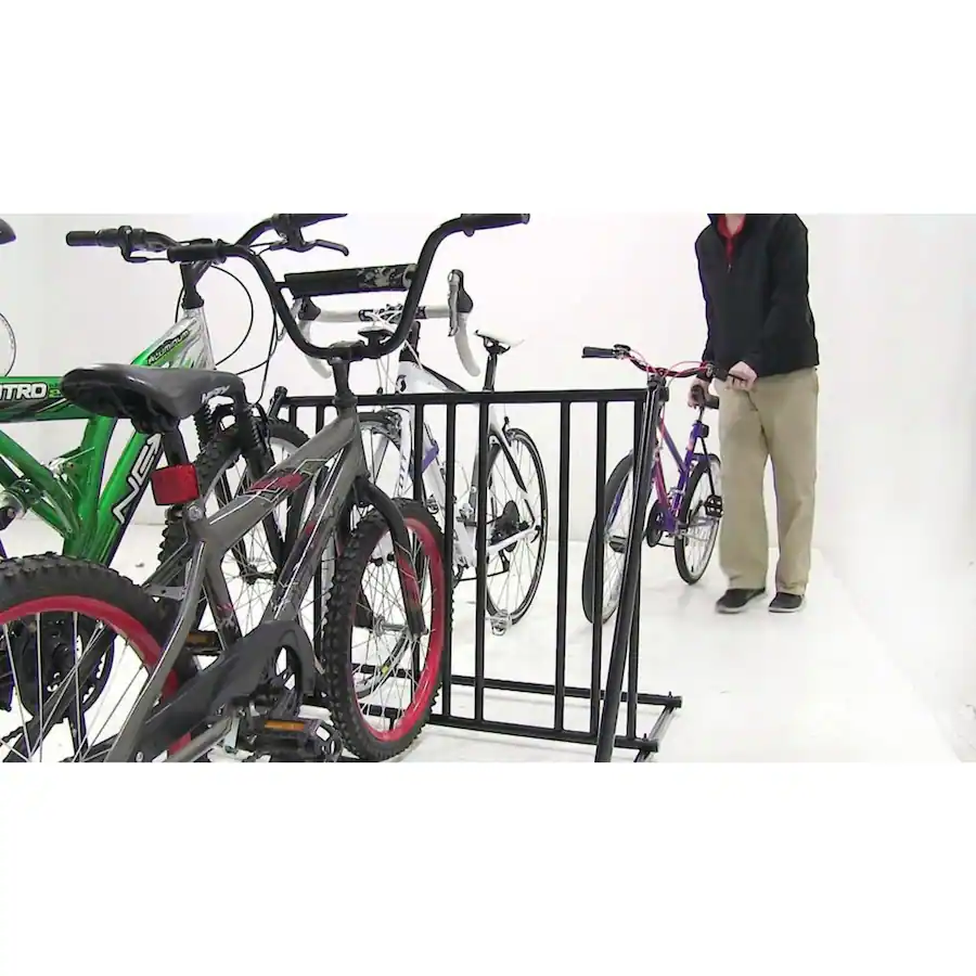 Saris Mighty Mite 6 Bike Parking Rack, Indoor and Outdoor Grid Bike ...